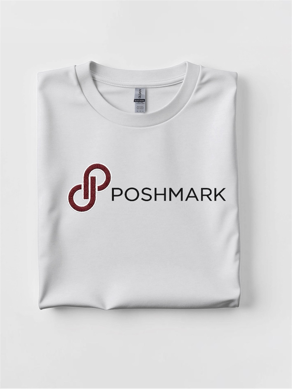 Posh logo shirt graphic tee. Faux rhinestone new S M L XL black or white - Picture 4 of 10